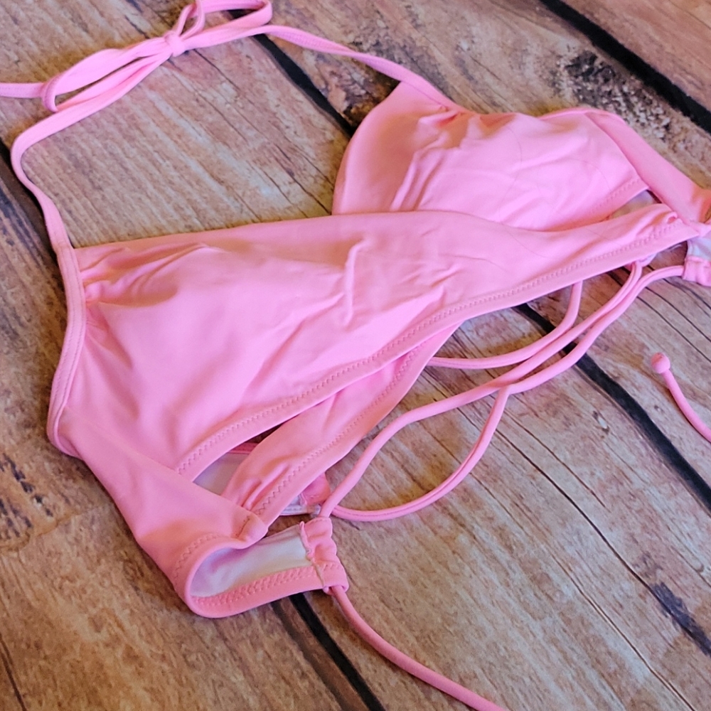 PINK- swim top